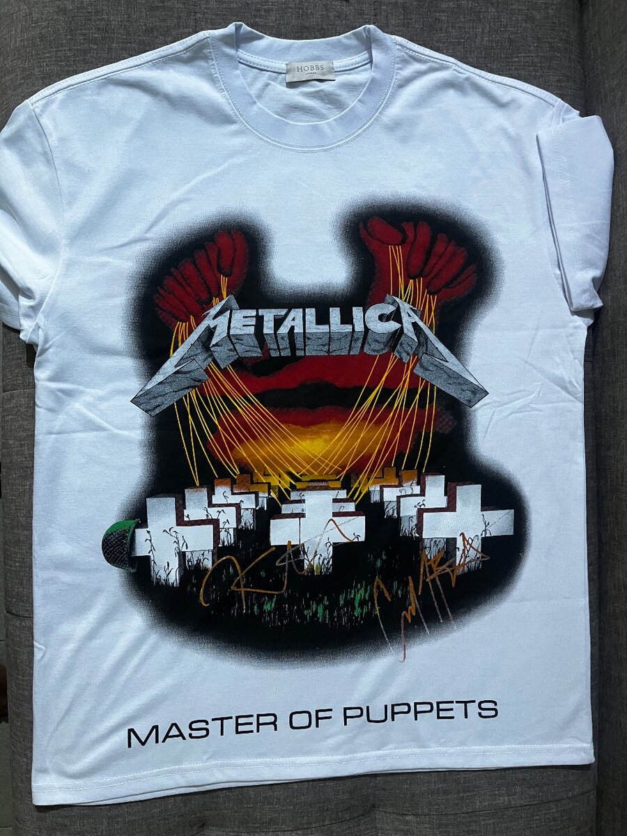 T-shirt Metallica Master of Puppets
