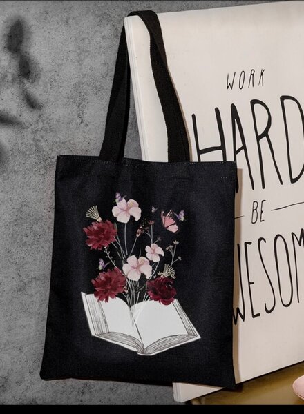 Sac Tote en Toile Motif Floral