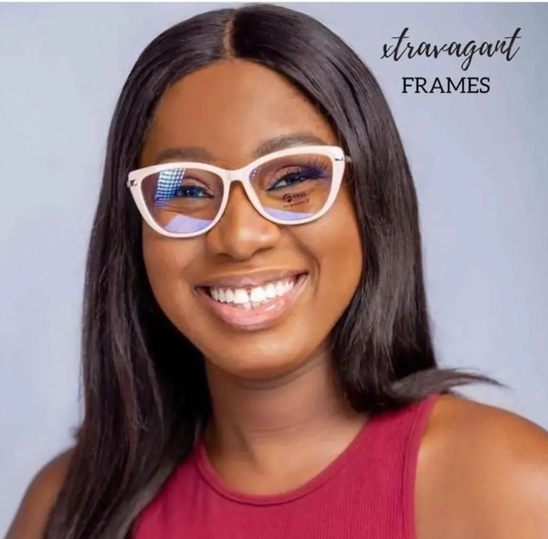 Optical frame white