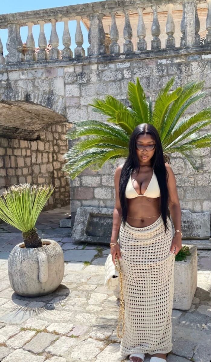 Crochet beach set