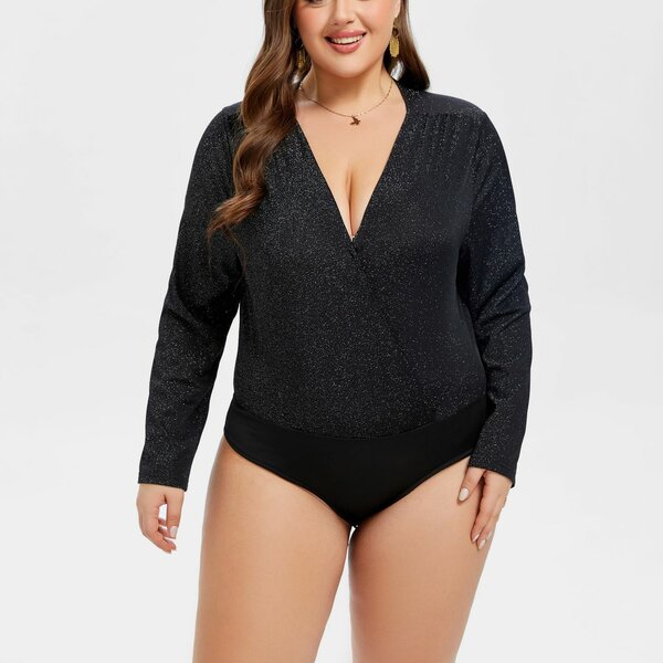 Women's Black Bodysuit