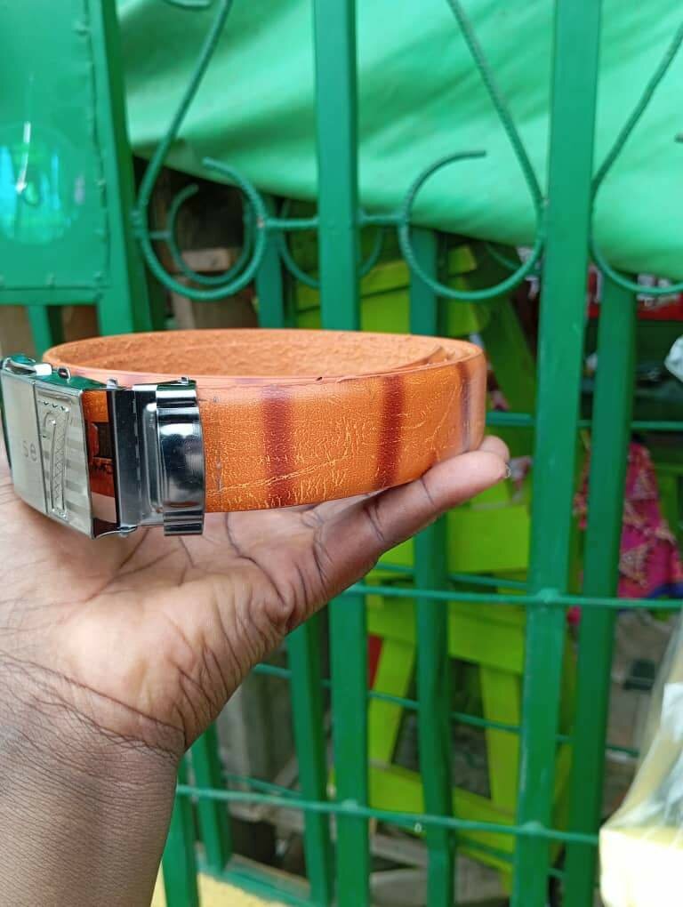 Ceinture semi cuir