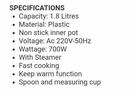 Rice Cooker