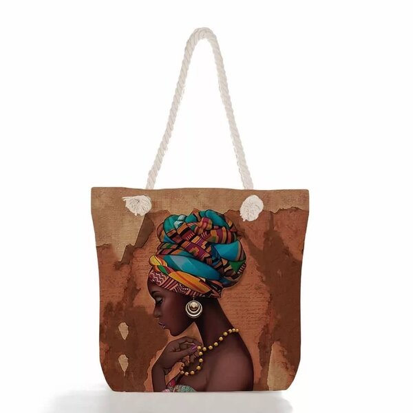 Sac fourre-tout imprimé chic