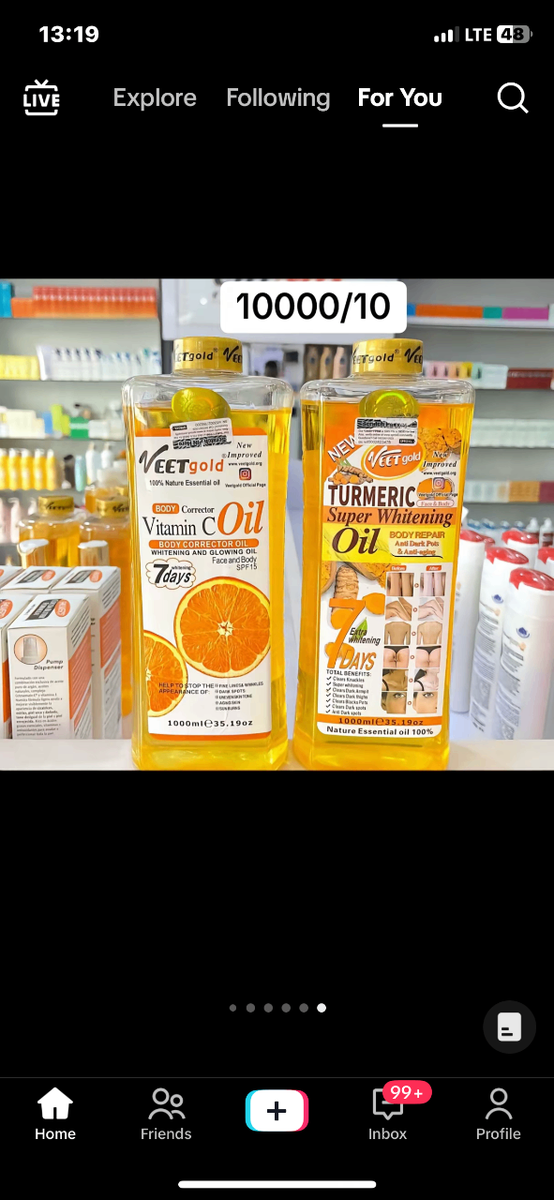 Body oil