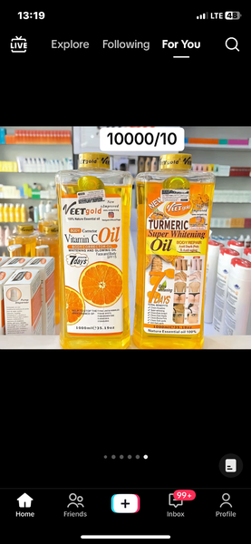 Body oil