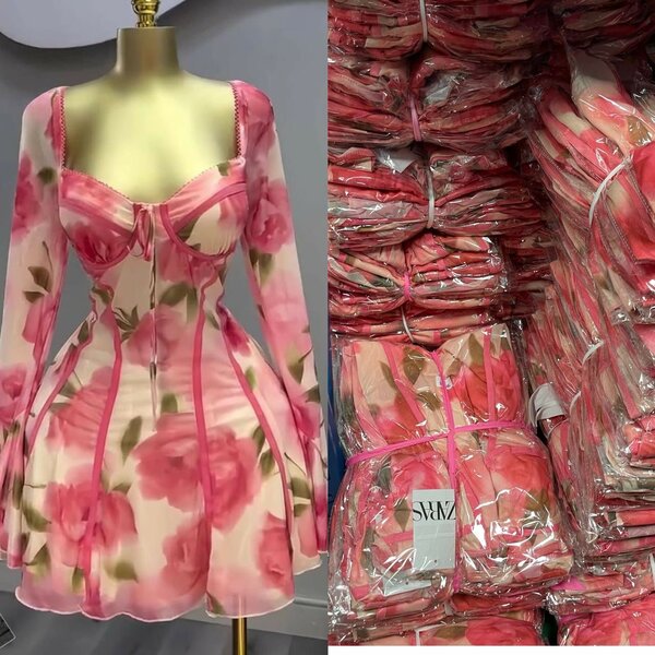 Robe Florale Glamour