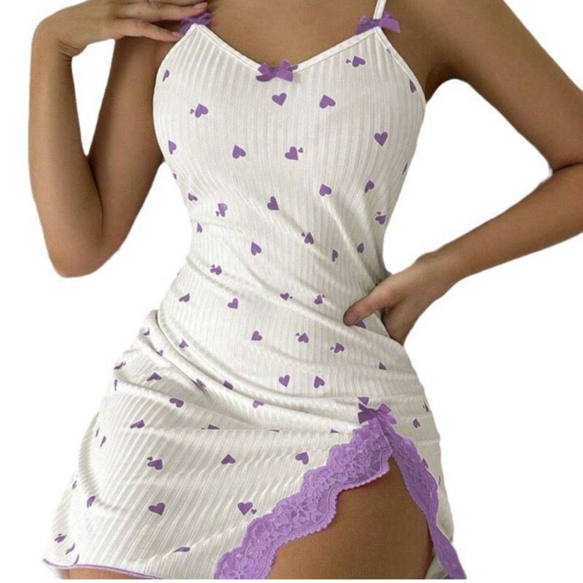 Nuisette Sexy Cœurs