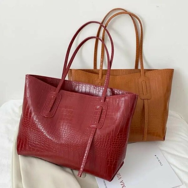Sac cabas texturé élégant
