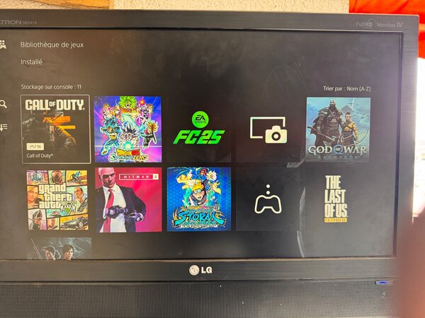 Ps5 standart 8 jeux