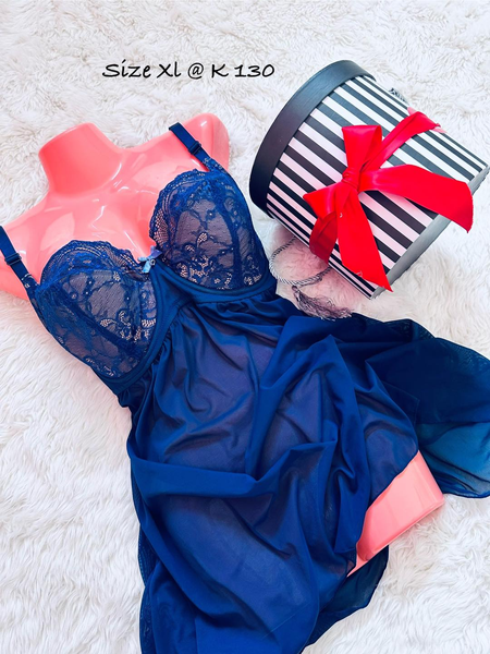 Lingerie bleu