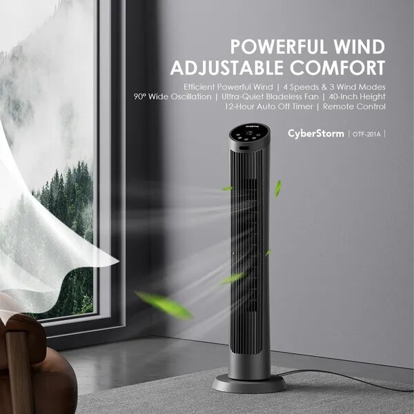 Ventilateur Silencieux Sans Lame