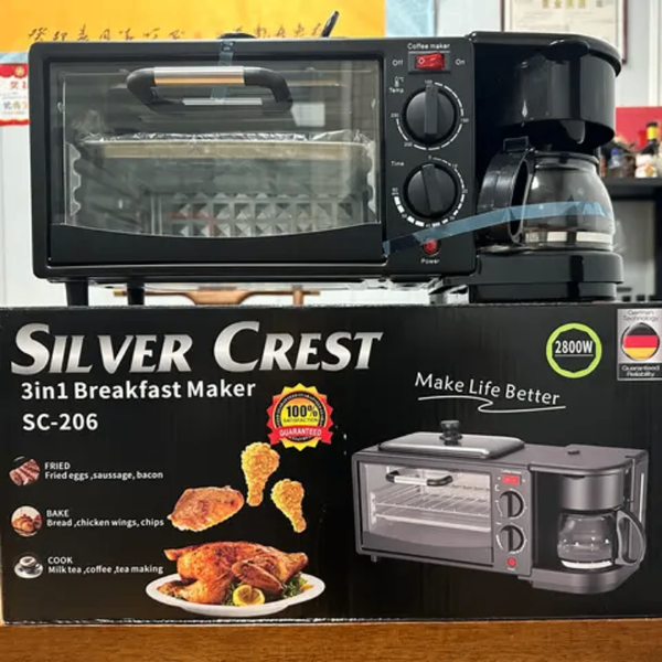 Silver crest 3 in 1 breakfast machine