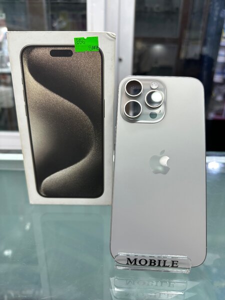 iPhone 15  Pro  256 Go Argent