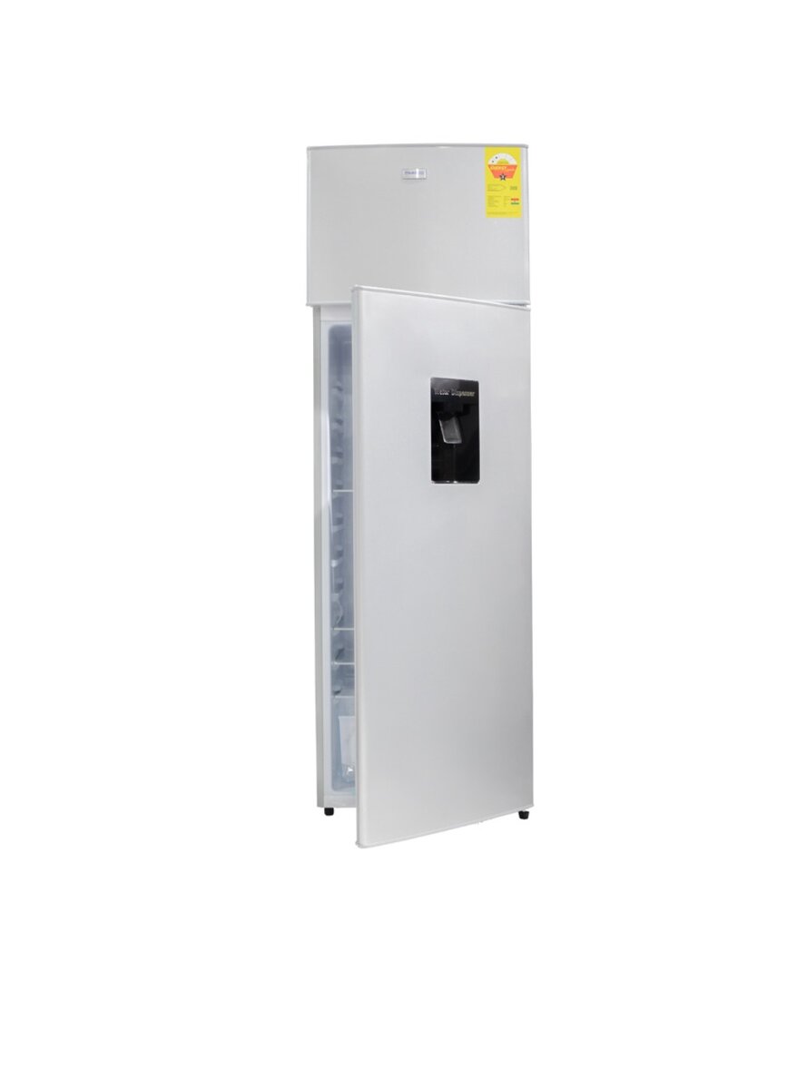 Nasco Fridge Top Freezer 210 Ltr Silver Water Dispenser