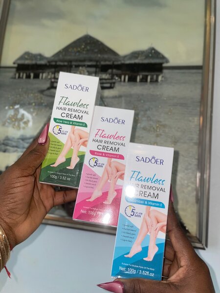 Hair removal cream