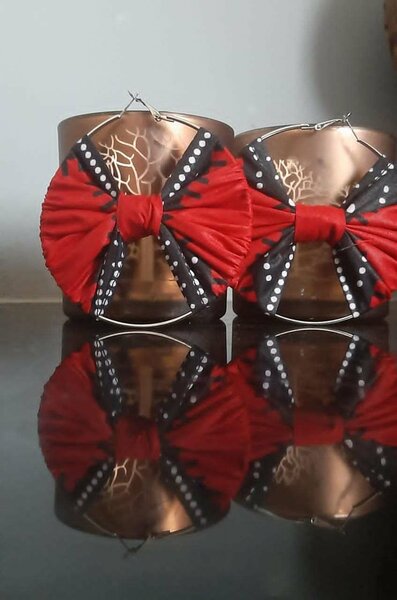 Ankara Earings