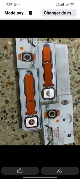 Montre connectée T800 Ultra