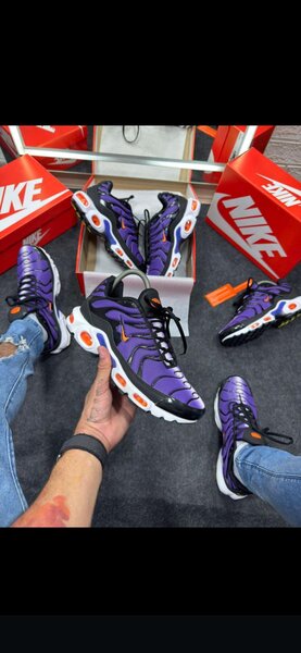 Baskets Nike Air Max violet