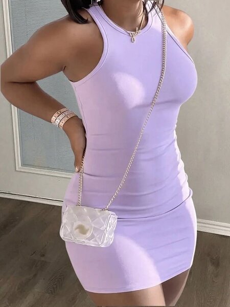 Straight and curved dress