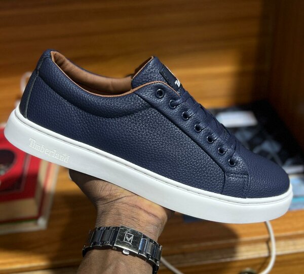 Sneakers en cuir pour homme