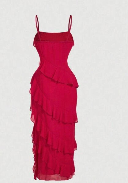 Sexy red dress