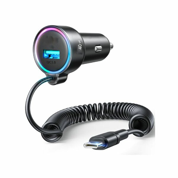 Digitplus Chargeur Auto 2 En 1 Fast Charge - Type C - 40 Watt
