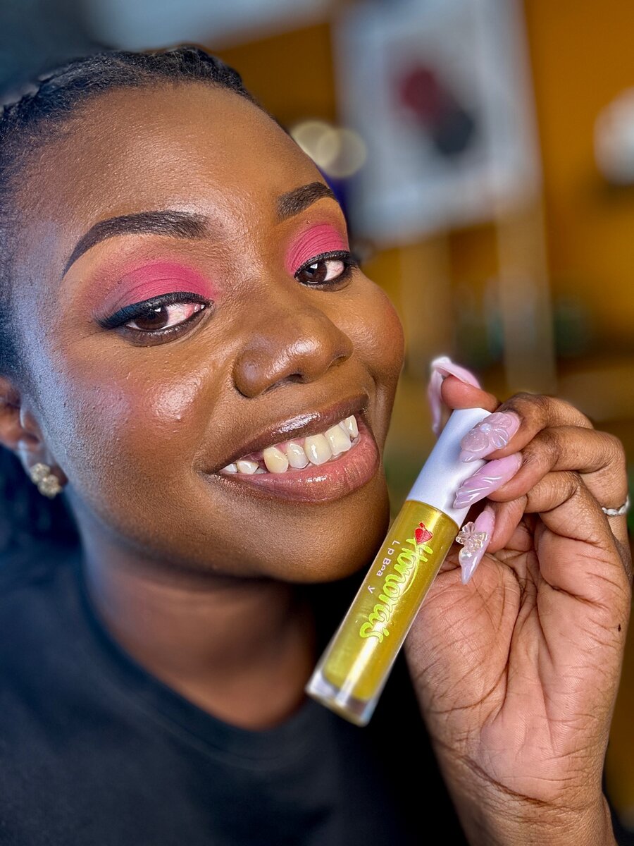 Yellow glossy