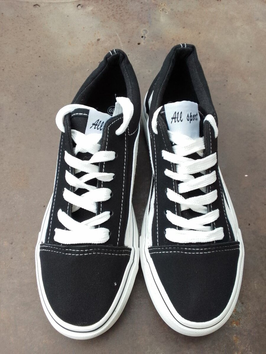 Vans off white