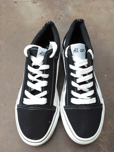 Vans off white