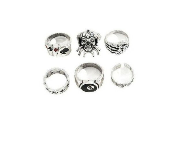 Bague en acier inoxydable homme