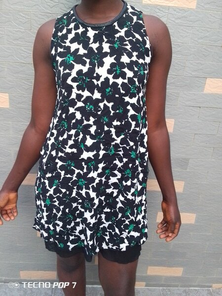 Robe imprimée fleurie femme