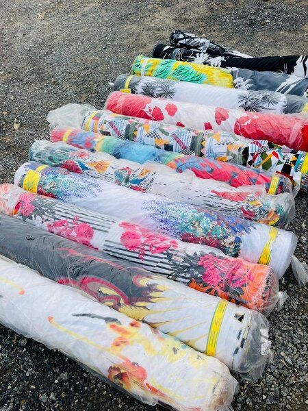 Crepe materials