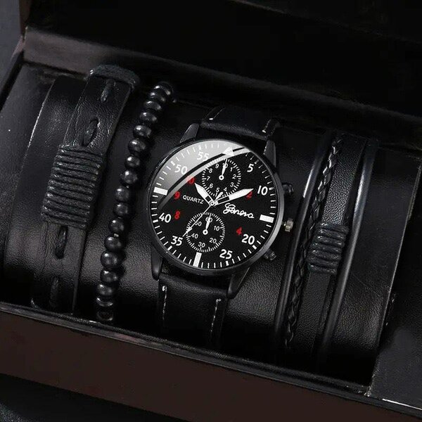 MONTRE POINT SIMILICUIR