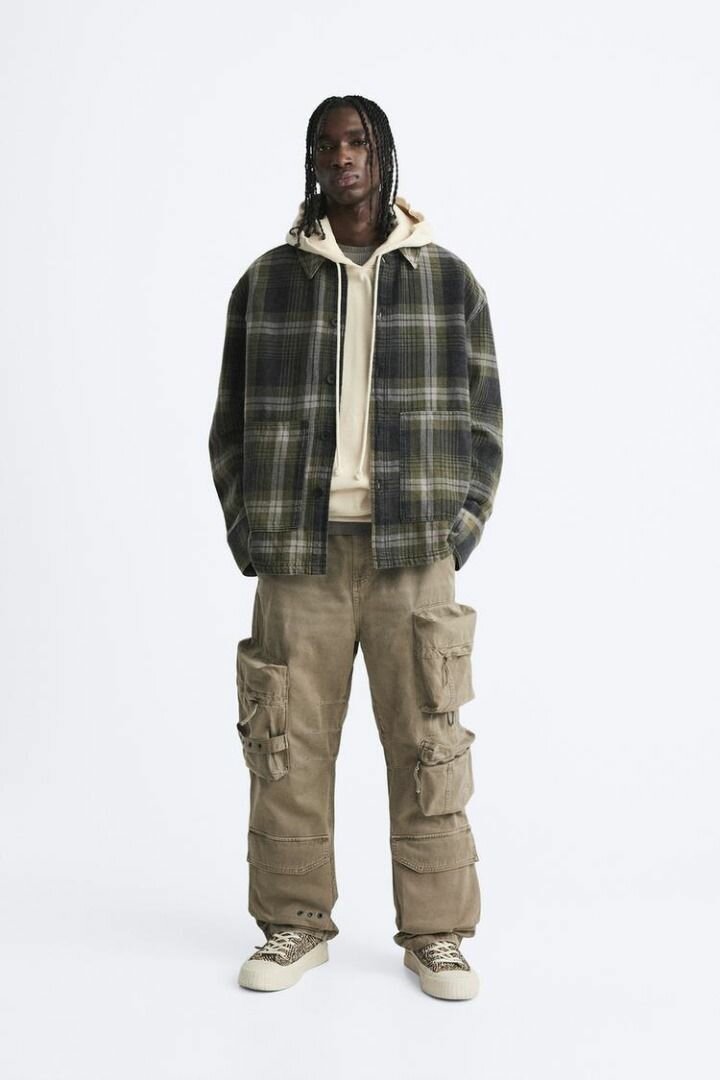 Pantalon Cargo Zara