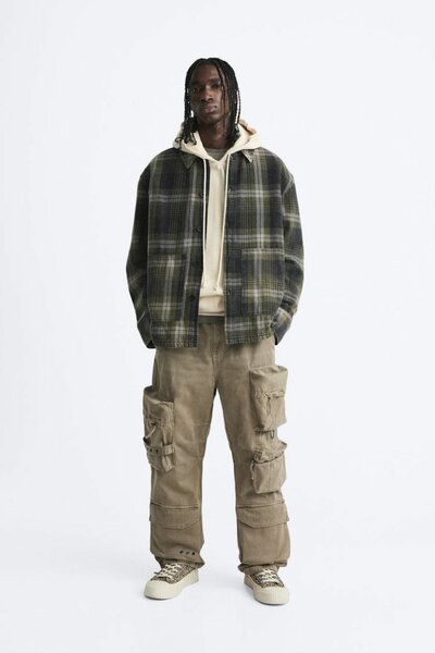 Pantalon Cargo Zara