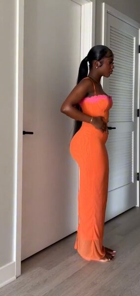 Robe longue et sexy