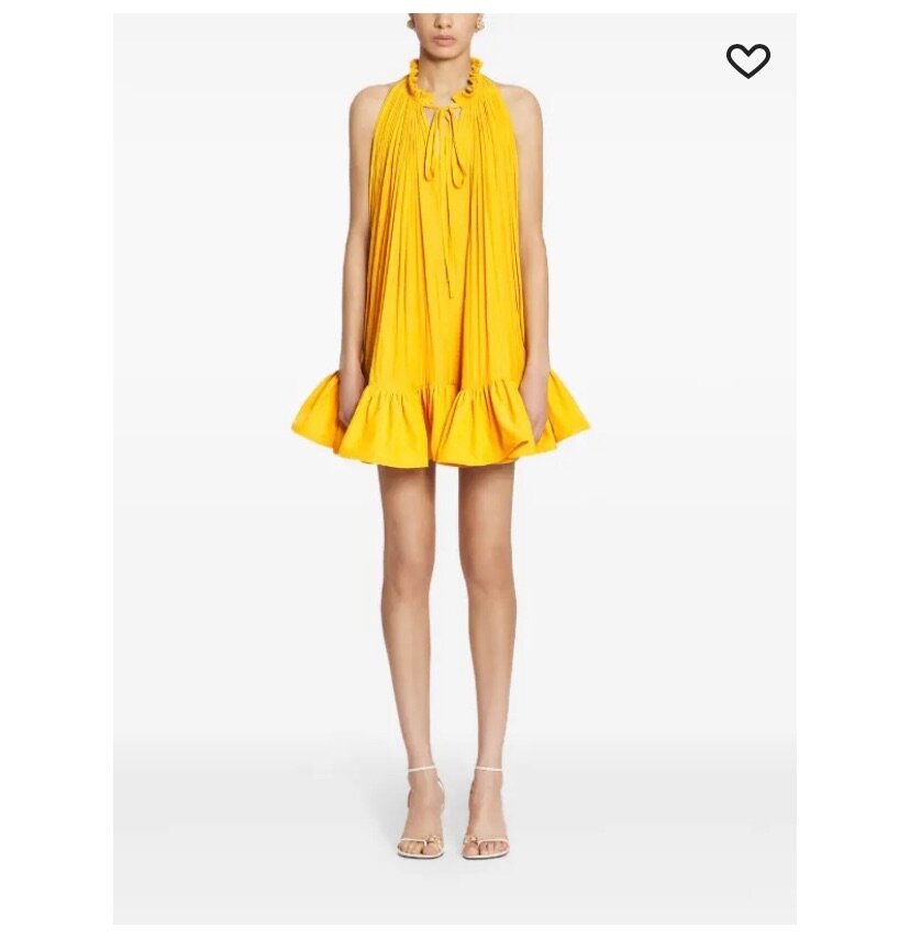 Sleeveless. Dress