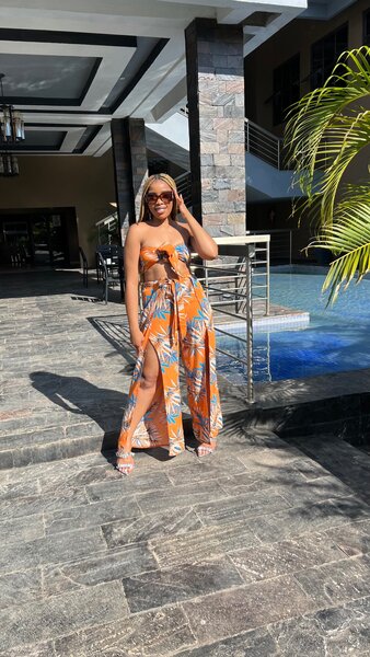Floral Two Piece