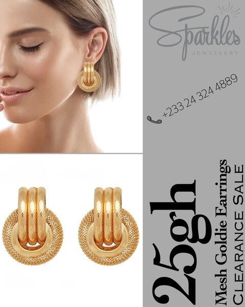 Mesh earrings