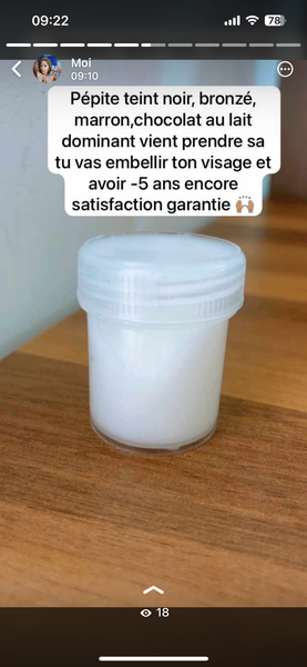 Crème de visage