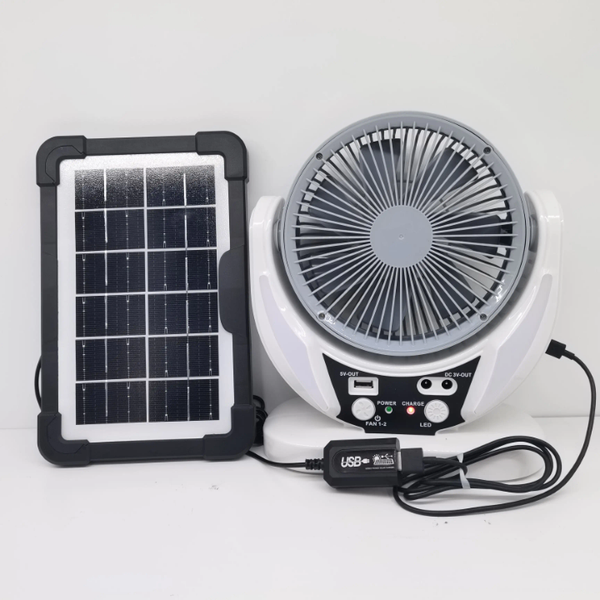 VENTILATEUR SOLAIRE RECHARGEAB