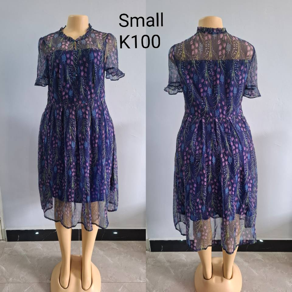 Robe bleu