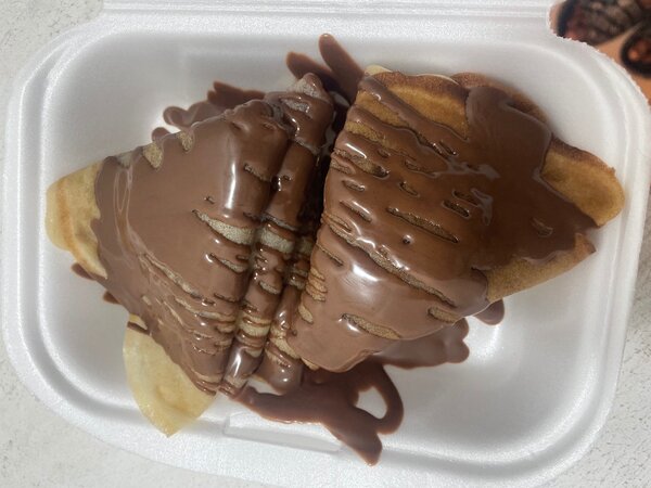 6 crêpes nutella