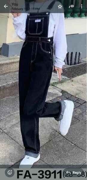 Denim jamsuit