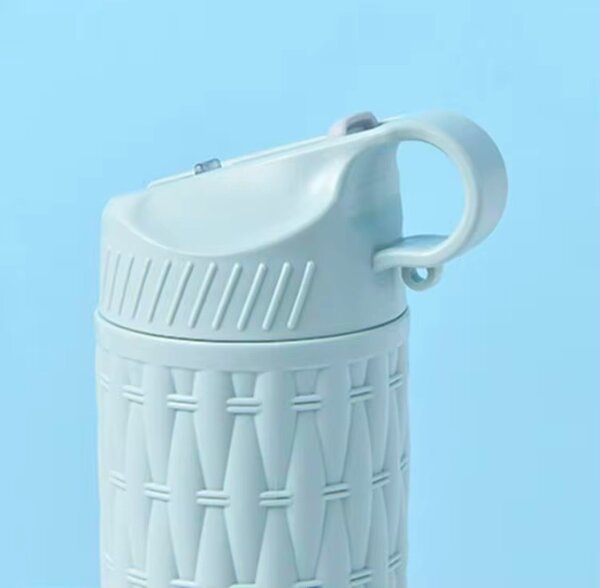 Gourde Réutilisable Paille Intégrée