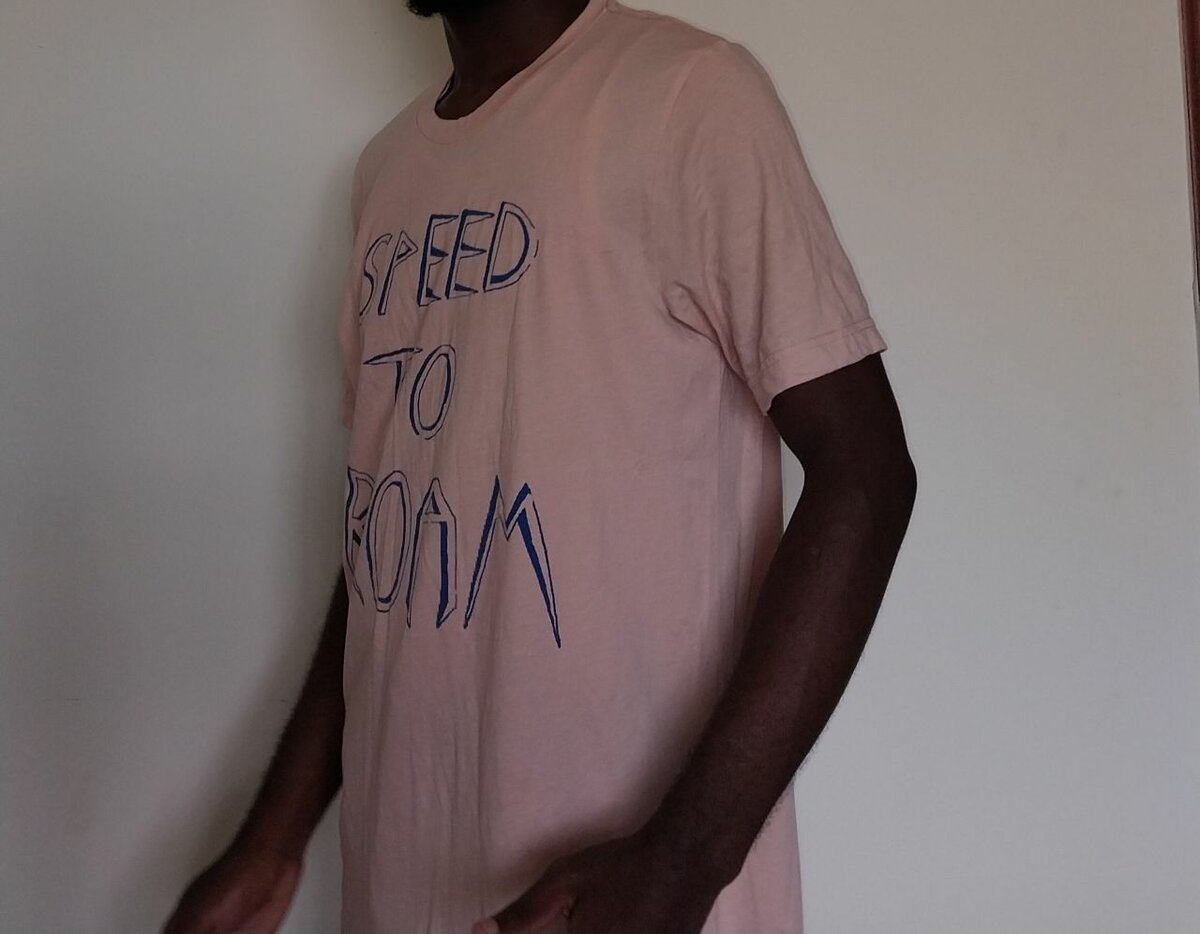 Peach t shirt