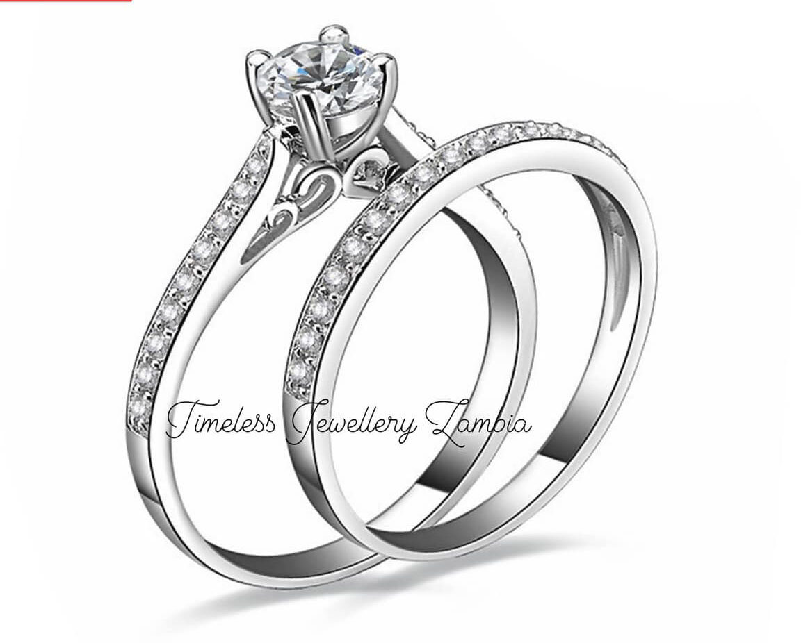 Silver plated ring