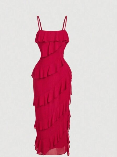 Sexy red dress