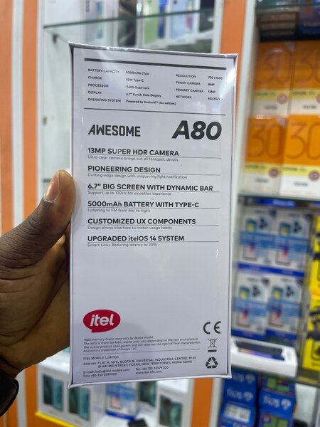 ITEL A80 128GB